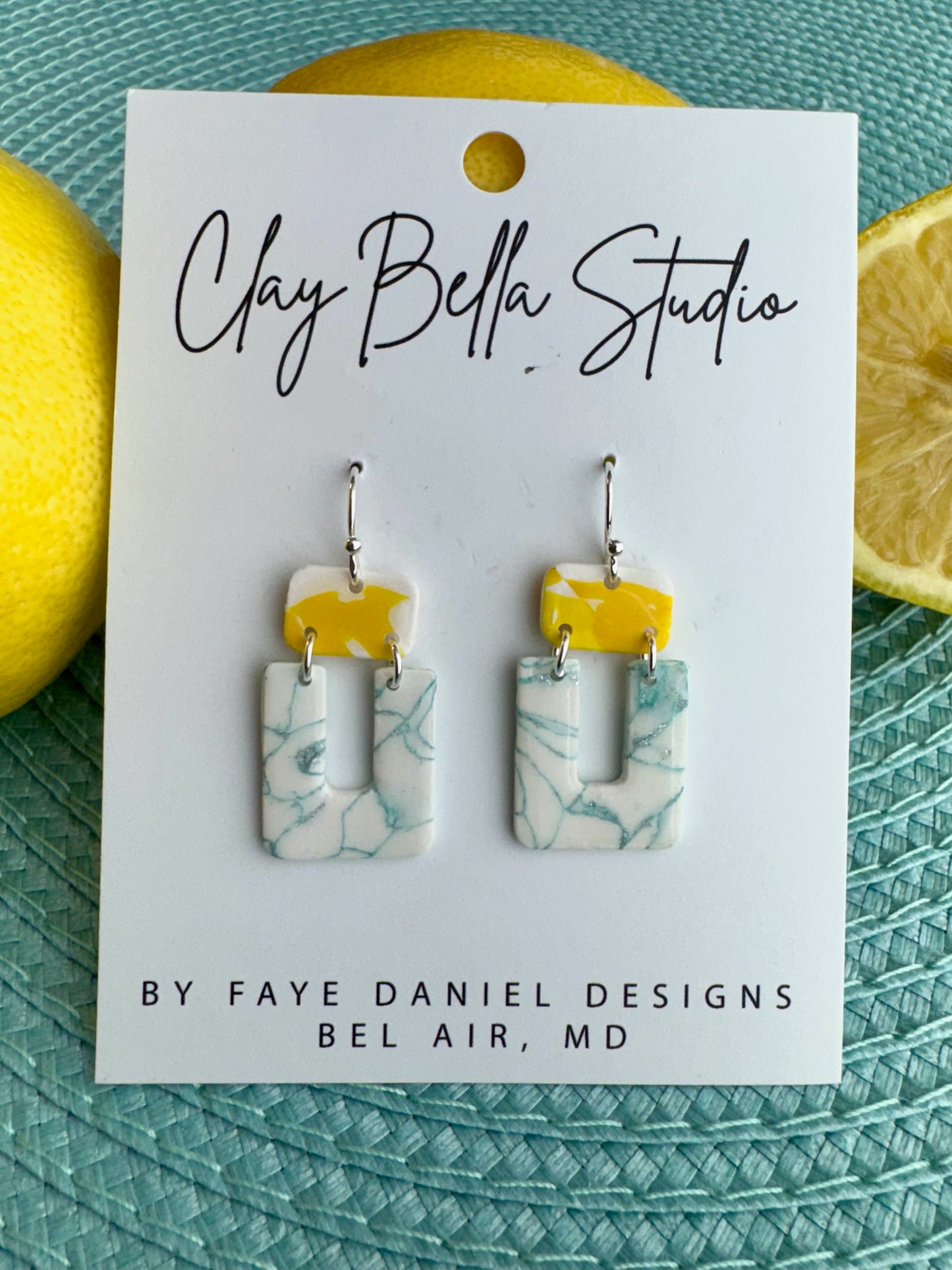 Sorrento Breeze Aqua Earrings