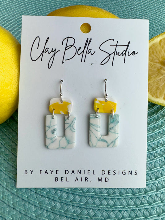 Sorrento Breeze Aqua Earrings